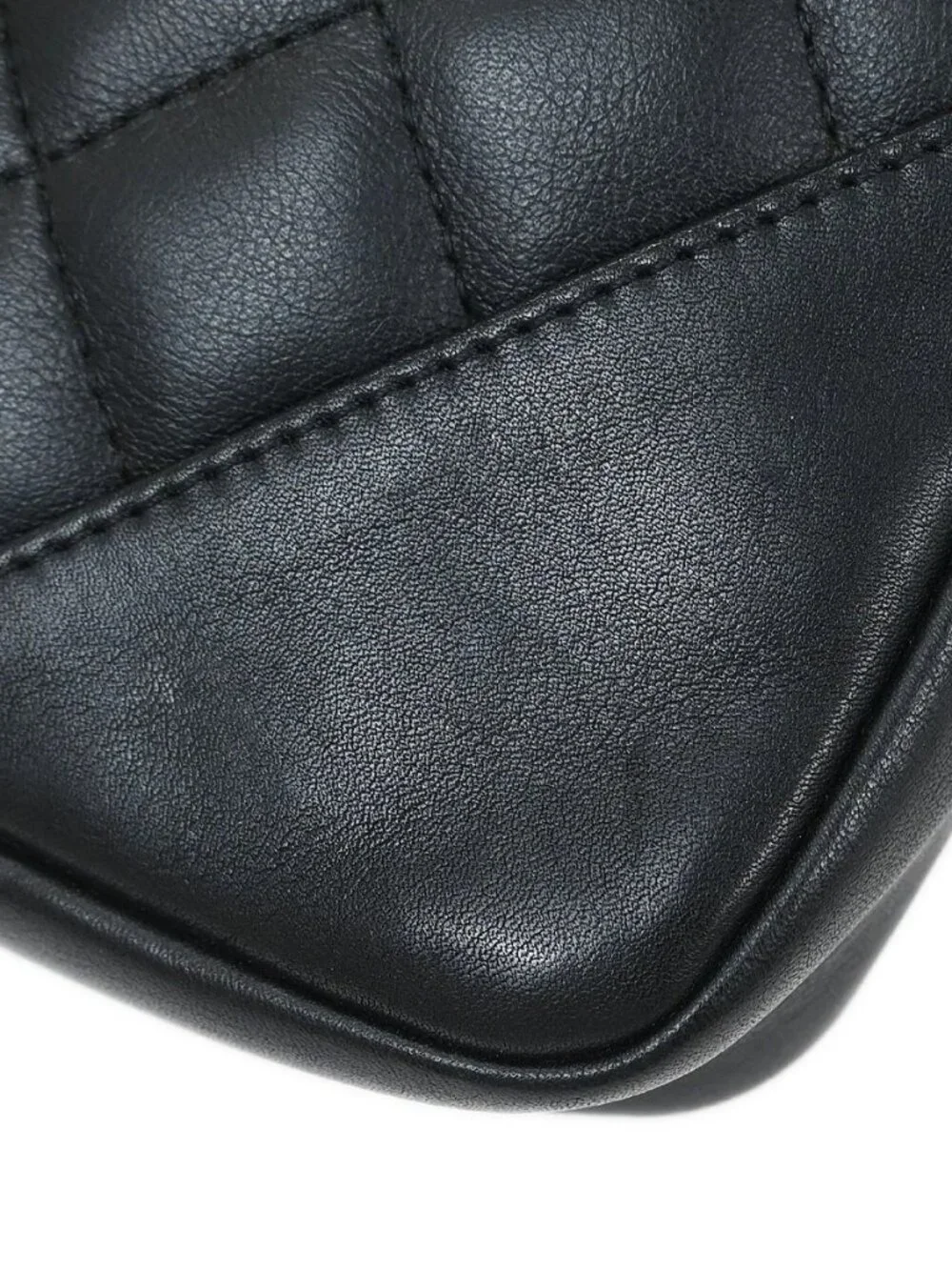 Chanel Black Calfskin Cambon Ligne Shoulder Bag 115829
